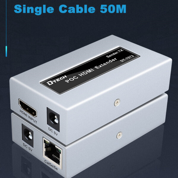 DT-7073 HDMI Extender Over Single Cable 50m